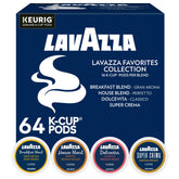 Lavazza front box showing variety pack and count, clear purchase benefit