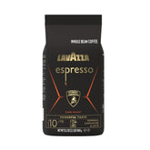 Lavazza front packaging showing 2.2 lb bag and automotive branding for bold identity