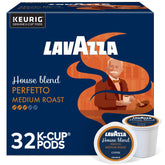 Lavazza House Blend Perfetto front box showing pack design and count for quick selection