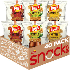 Lay's front packaging showing variety pack and portion convenience