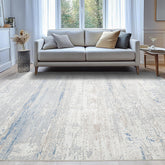 Lbris front view showing full 8x10 rug and living room harmony