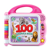 LeapFrog front cover in pink showing book title and colorful animals, durable and inviting