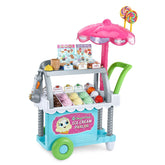 LeapFrog front view of ice cream parlor cart showing interactive features and engaging design