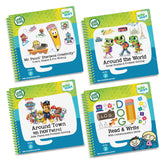 LeapFrog pack front cover showing four LeapStart Pre-K books and benefits