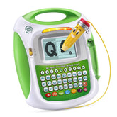 LeapFrog Mr. Pencil front view showing buttons and stylus for guided learning
