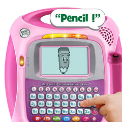 LeapFrog Mr. Pencil screen with letters transforming into animated animals for engagement