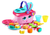 LeapFrog picnic basket front view showing interactive lid and bright colors for engaging play