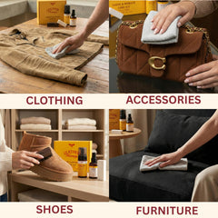 Leather Honey suede eraser detail removing scuffs for cleaner look
