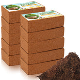 Legigo front packaging showing 10Pack coco coir bricks and compact storage benefit