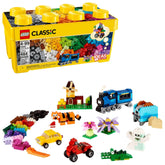LEGO Classic front packaging showing set 10696 and storage box benefit