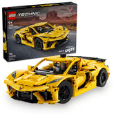 LEGO Corvette Stingray front profile showing realistic styling and display appeal