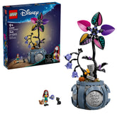 LEGO Sally's Flowerpot front view showing assembled pot and display-ready finish