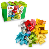 LEGO DUPLO front view of set showing colorful bricks and characters for imaginative play