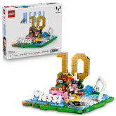 LEGO Lionel Messi front packaging showing set artwork and age range
