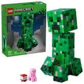 LEGO Creeper front view showing blocky build and display-ready appeal