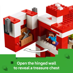 LEGO farm and accessories layout showing tools and crops for immersive farming play