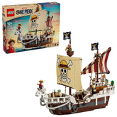 LEGO Going Merry front view showing ship silhouette and display-ready detail