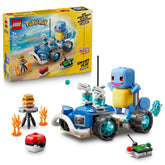 LEGO Pokémon packaging front showing set and pieces, LEGO brand inspires curiosity