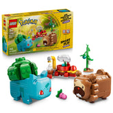 LEGO Pokémon front packaging showing set scene and contents for gift appeal