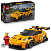 LEGO Porsche frontal view showing realistic design and play appeal