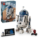 LEGO R2-D2 front view showing accurate detailing and display appeal