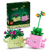 LEGO rocking plants front packaging showing set pieces and box benefits