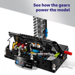 LEGO Technic Orion module and abort system highlighting accurate design