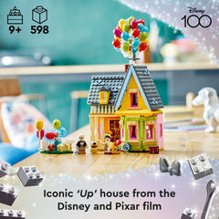 LEGO Up balloons closeup highlighting color and attachment detail
