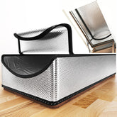 LEMOONE front view of attic cover showing full-fit and energy-saving seal