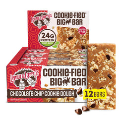 Lenny & Larry's front packaging showing product and benefits