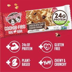 Lenny & Larry's cookie bits texture detail showing crunchy contrast benefit