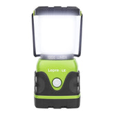 Lepro lantern front view showing controls and bright output benefit