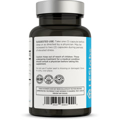 LES Labs ingredients layout with herbs and magnesium to show natural adaptogenic blend
