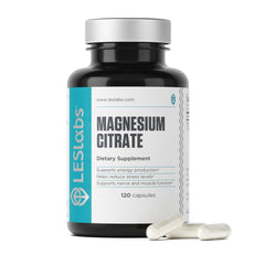 LES Labs front packaging image showing clear label and capsule count benefit