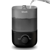 Levoit Classic 160 front view showing compact design and quiet benefit