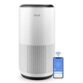 Levoit front view showing Core 400S-P design and powerful airflow