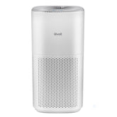 Levoit front view showing sleek purifier design and air outlets for powerful circulation