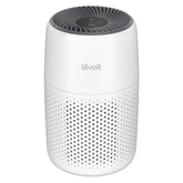 Levoit front view showing compact purifier and clean silhouette benefit