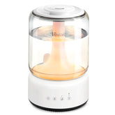 Levoit NeoClassic 450 front view showing compact silhouette and control panel benefit: clear operation
