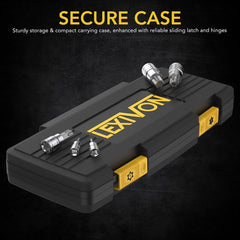 LEXIVON torx bit tip macro displays precision chamfered tip for secure engagement