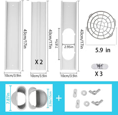 LEZIFU close-up of adjustable PVC panel showing durable construction and secure seal benefit