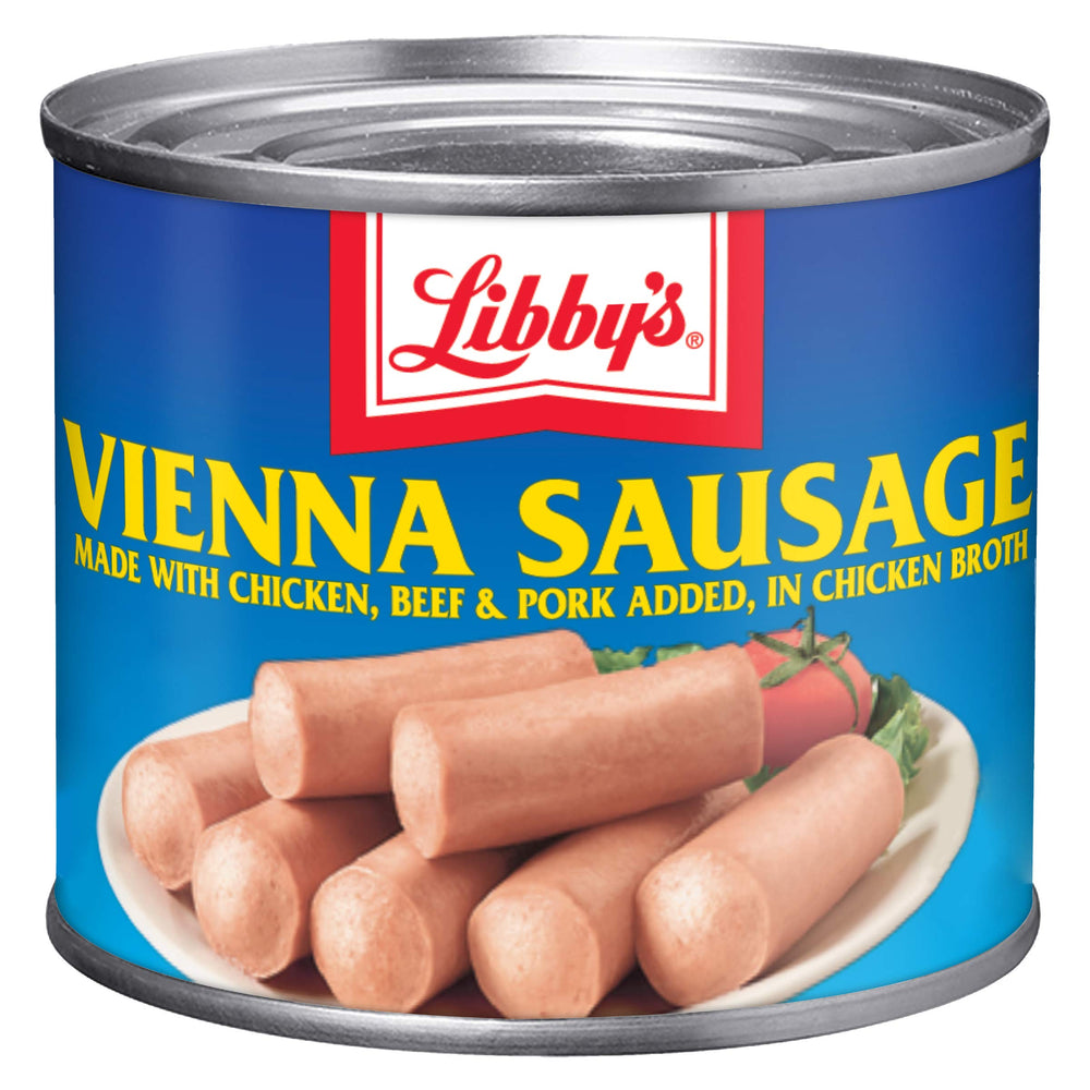 Libby's front packaging showing 24-pack with clear branding and convenience benefit