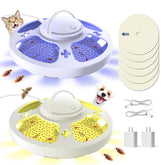 Lickoon front view trap showing lights and compact form for discreet pest control
