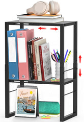 LIDTOP front view of metal locker shelf showing clean storage benefit