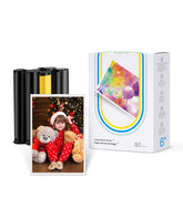 Liene Amber front packaging showing 80-sheet refill kit and cartridges, convenient supply