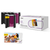Liene front packaging showing sheets and cartridges, ready to print vibrant photos