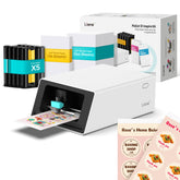 Liene PixCut S1 front profile showing compact all-in-one printer and cutter benefit: space-saving