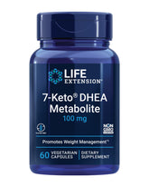 Life Extension bottle front view showing label and benefit for weight support