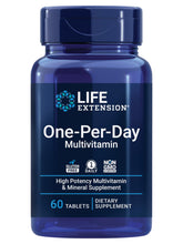 Life Extension front packaging showing daily multivitamin benefits and clear branding
