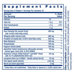 Life Extension ingredient spread with botanicals illustrating formula transparency